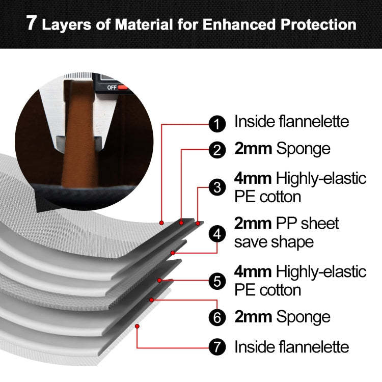 Cwatcun D83 Vintage Small Camera Case Leather Camera Messenger Bag, Size:30 x 21.5 x 12.5cm(Black)