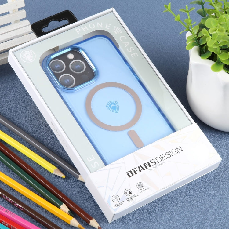 For iPhone 15 Pro Max DFANS DESIGN Magsafe Magnetic Phone Case(Blue)
