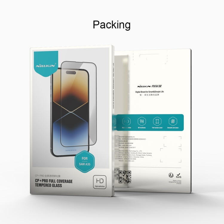 For Samsung Galaxy A35 NILLKIN CP+Pro 9H Explosion-proof Tempered Glass Film