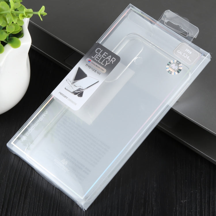 For Samsung Galaxy S24+ 5G GOOSPERY CLEAR JELLY Transparent TPU Soft Phone Case