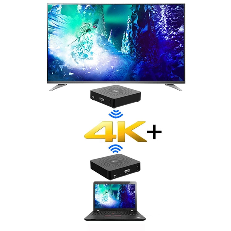 Measy W2H 60GHz 4K+ Ultra HD Wireless Transmission Kit, Transmission Distance: 50m(US Plug)