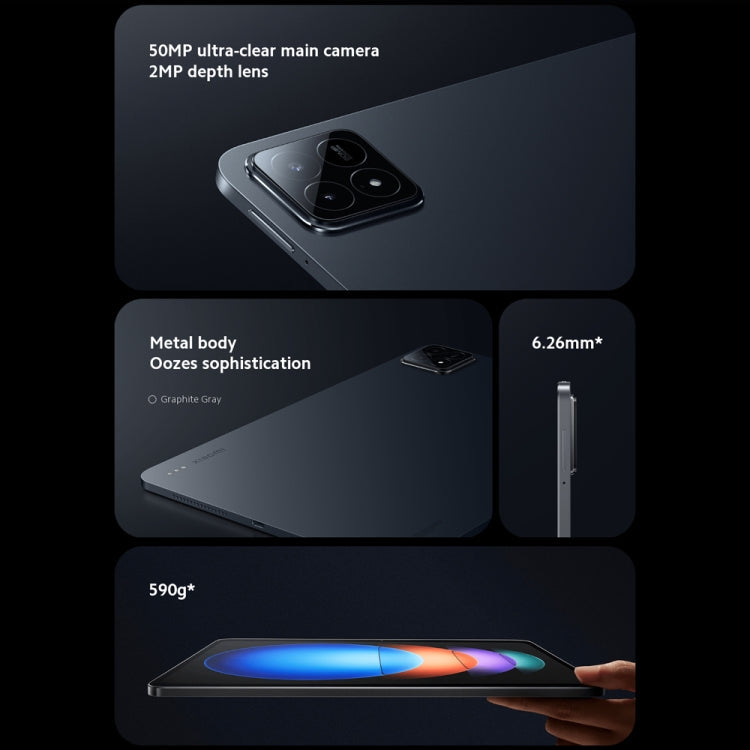 Xiaomi Pad 6S Pro 12.4 inch, 16GB+1TB, HyperOS Qualcomm Snapdragon 8 Gen2 Octa Core, 10000mAh Battery(Black)