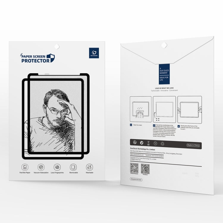 For iPad 2025 / 2022 DUX DUCIS Naad Series Removable Paper-like Screen Protector