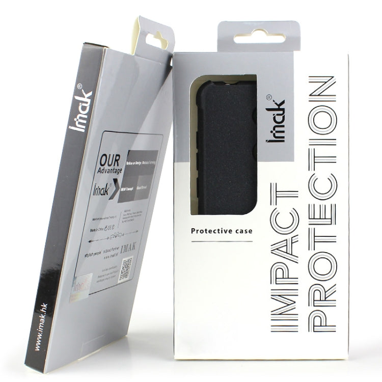 For Honor 90 GT 5G imak Shockproof Airbag TPU Phone Case(Matte Black)