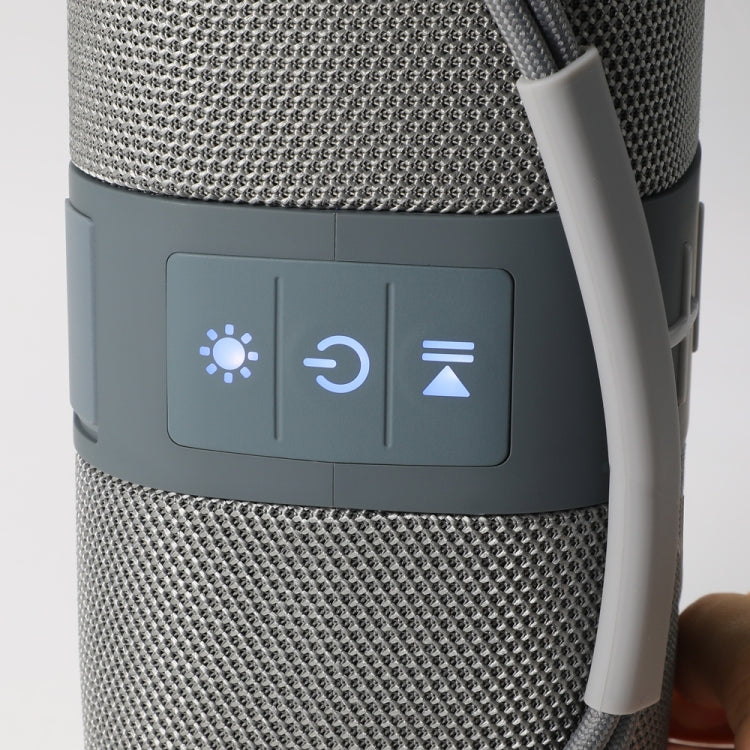 T&G TG-668 Wireless Bluetooth Speaker Portable TWS Subwoofer with Handle(Grey)