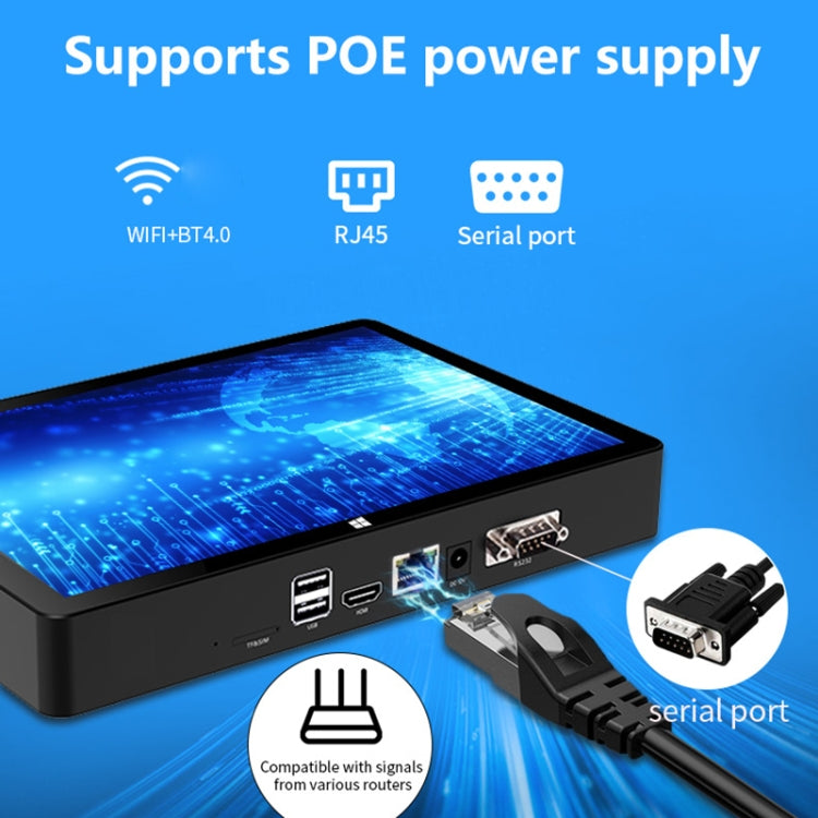CENAVA H10F All-in-One Box PC, 16GB+128GB, 10.1 inch Windows 11 Intel Alder Lake N100 Quad Core(Black)