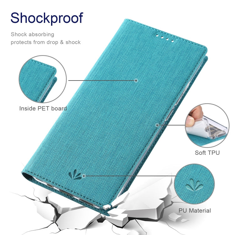 For OnePlus 12 ViLi DMX Series Shockproof TPU + PU Leather Magnetic Attraction Horizontal Flip Case(Blue)
