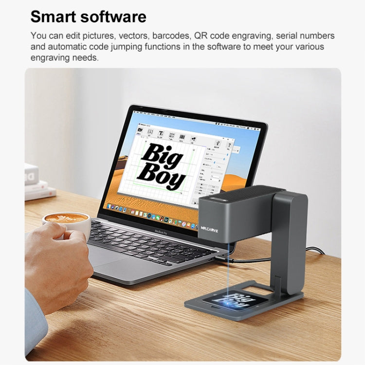 Daja C1 Portable 10W 0.05mm Engraving Laser Machine, US Plug