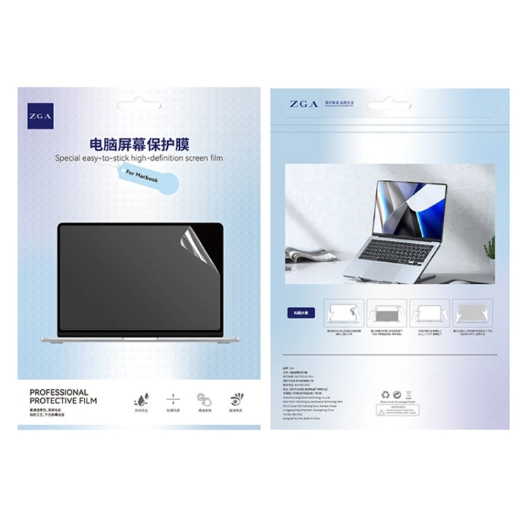 For MacBook Air 13.3 inch 2020 ZGA Clear HD PET Laptop Screen Protector