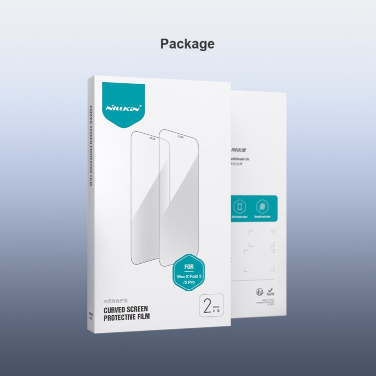 For vivo X Fold3 Pro NILLKIN Impact Resistant Curved Surface Film