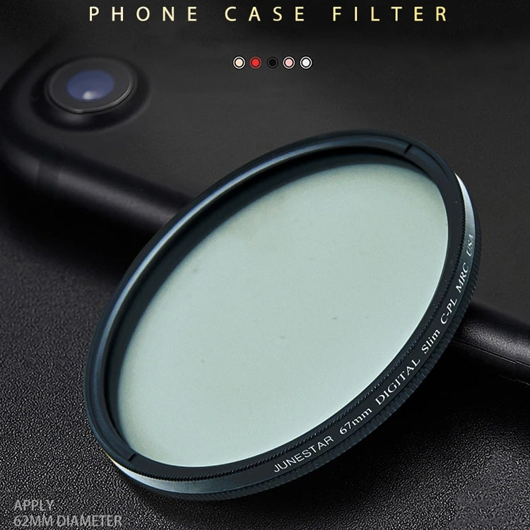 For Xiaomi 14 Ultra JSR Phone Case with Filter Adapter Ring & Storage Box(Black Silver)
