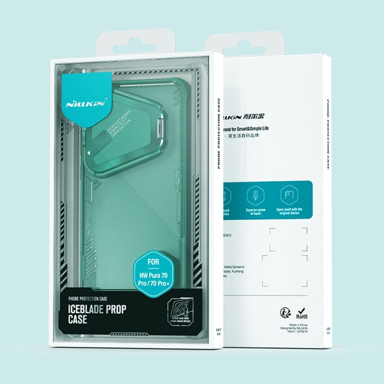 For Huawei Pura 70 Pro / 70 Pro+ NILLKIN Ice Sky Prop Series Phone Case(Black)
