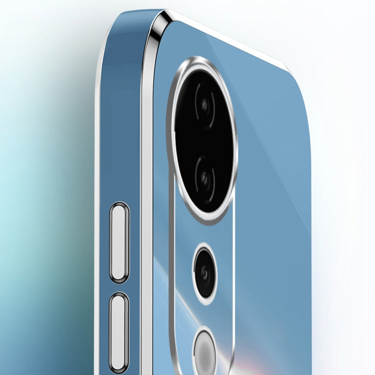 For vivo S19 Pro XINLI Straight Edge 6D Electroplate TPU Phone Case(White)