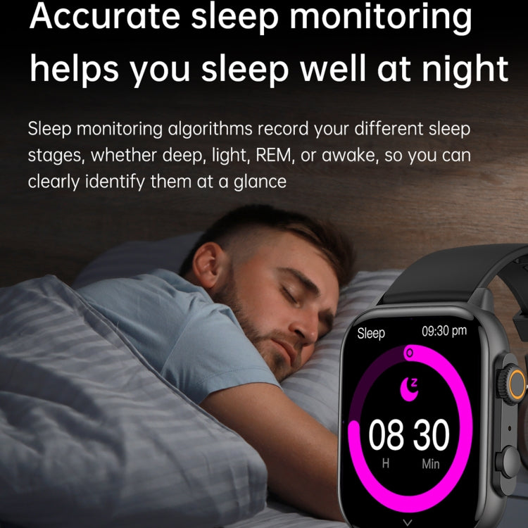 LEMFO HK95 1.952 inch BT5.0 IP68 Sport Smart Watch, Support Bluetooth Call / Sleep / Blood Oxygen / Heart Rate / Blood Pressure Health Monitor(Gold)