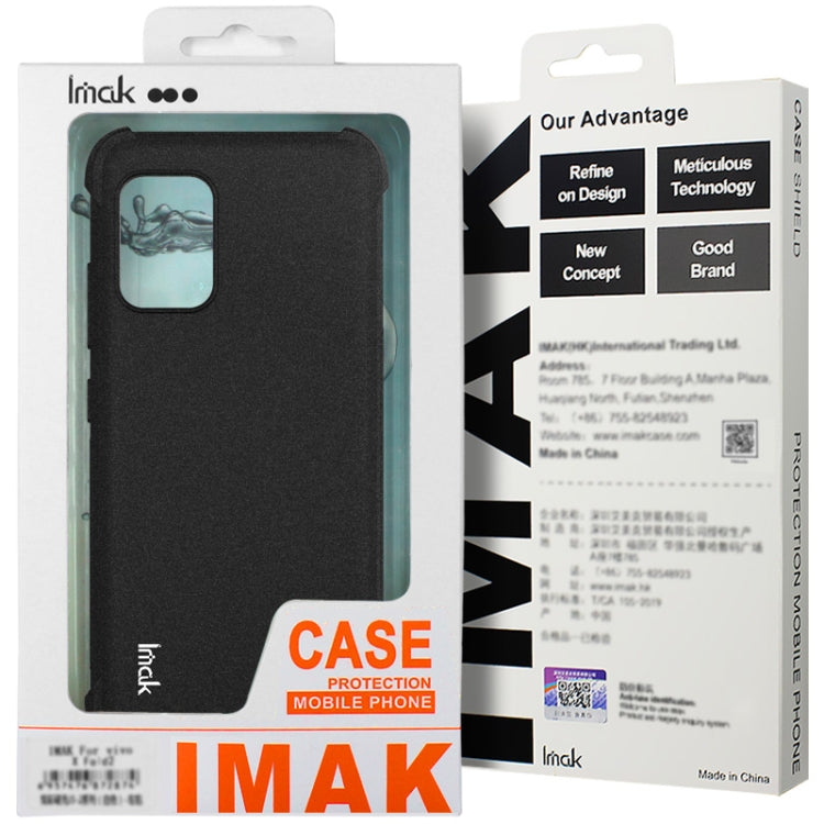 For iPhone 16e / 17e imak Shockproof Airbag TPU Phone Case(Matte Black)