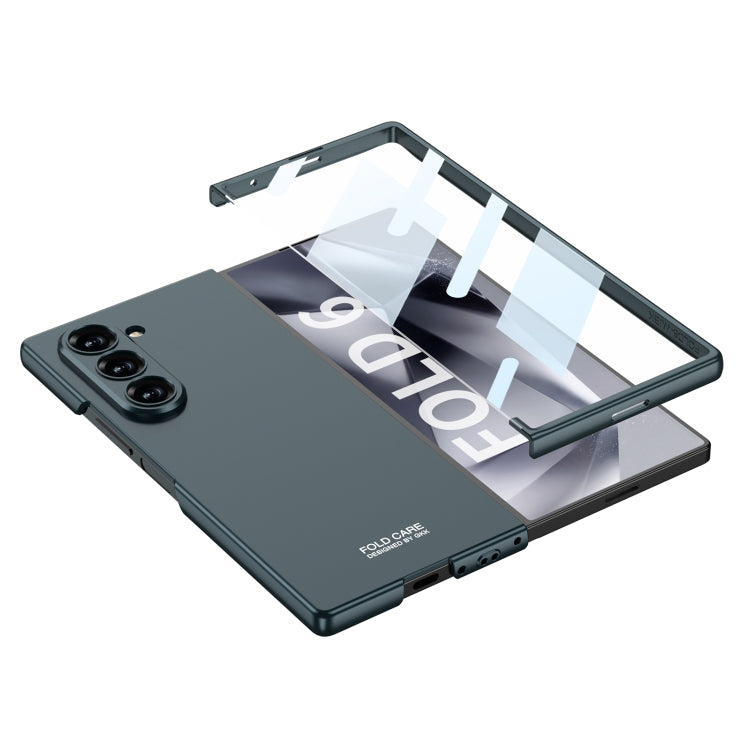 For Samsung Galaxy Z Fold6 GKK Integrated Unbounded Ultra-thin All-inclusive Phone Case(Green)