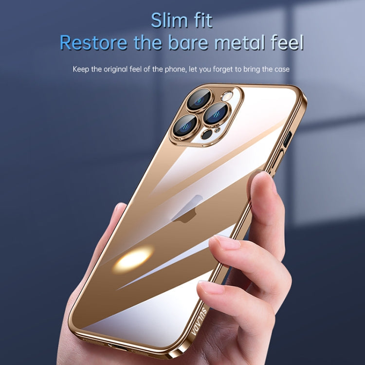 For iPhone 16 Pro Max SULADA JINGJIA Series Lens Protector Hard PC Phone Case(Black)