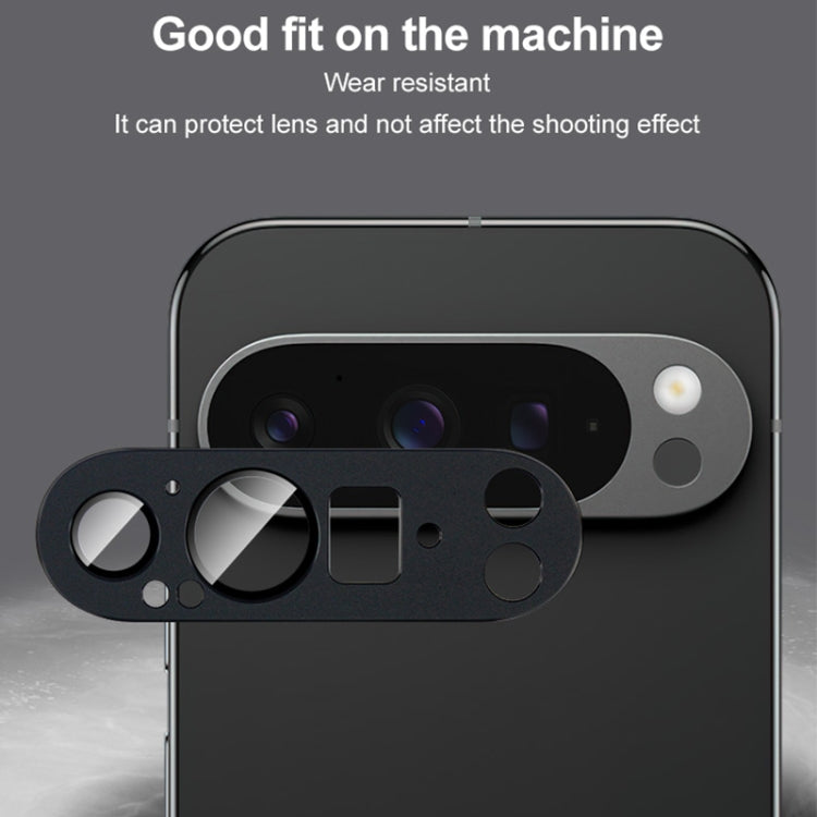 For Google Pixel 9 Pro IMAK Metal Armor Premium Camera Protector Film(Black)