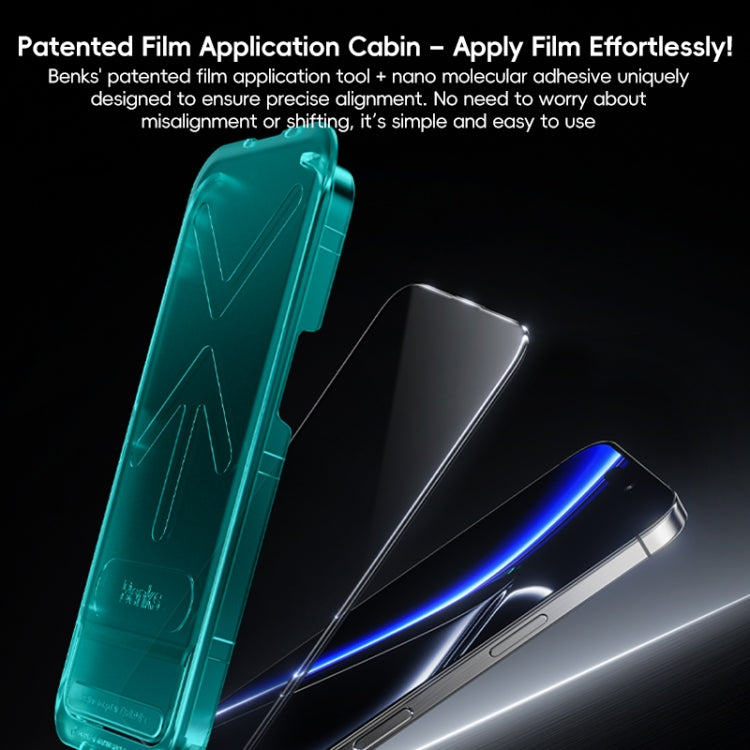 For iPhone 16 Pro Benks King Kong Series Corning Privacy Glass Film