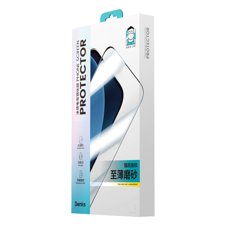 For iPhone 16 Pro Max Benks Ice Sense Gaming Frosted Tempered Glass Film