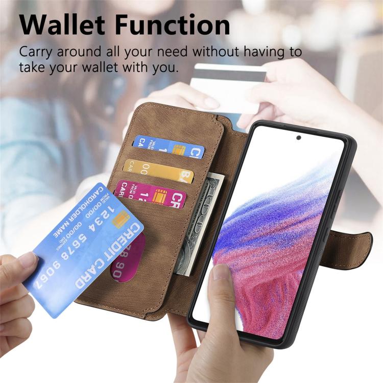 For Honor 300 CaseNeo MagSafe RFID Anti-theft Retro Leather Phone Case(Brown)