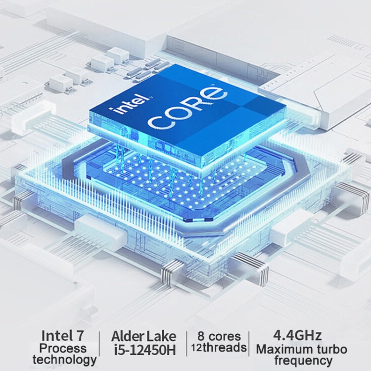 Jumper i5H Mini PC, Intel Alder Lake-N i5-12450H Octa-core 4.4GHz, RAM: 16GB, ROM: 512GB(US Plug)