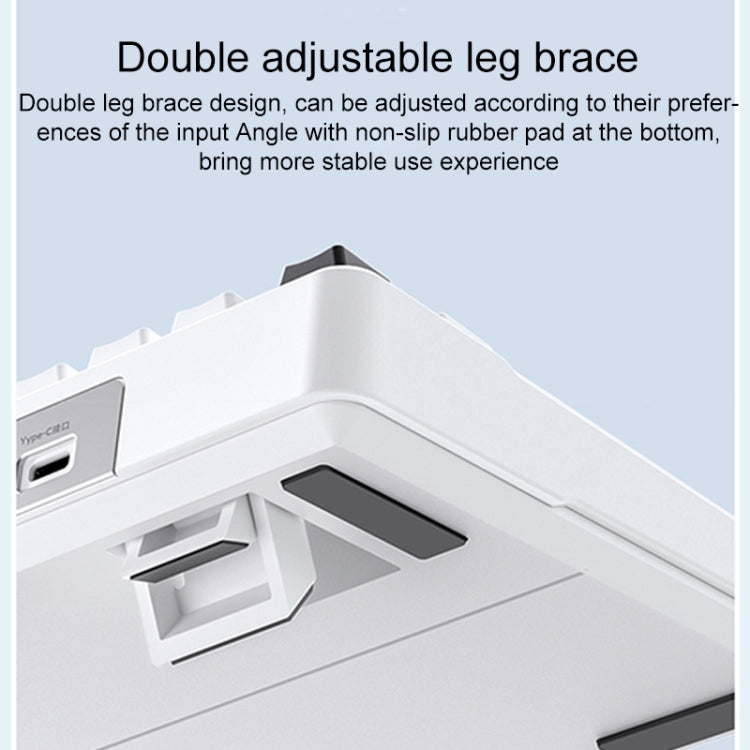 AULA F99 99 Keys Wired/2.4G/Bluetooth Three Model Customized RGB Mechanical Keyboard(Dark Night Kingdom)