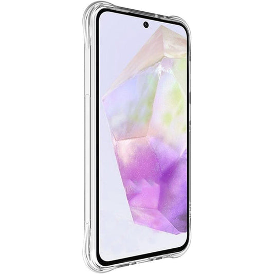 For Samsung Galaxy A56 5G imak Shockproof Airbag TPU Phone Case(Transparent)