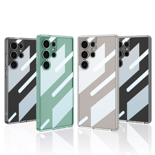 For Samsung Galaxy S25 Ultra 5G GKK Space Series Shockproof Full Coverage Phone Case(Transparent)