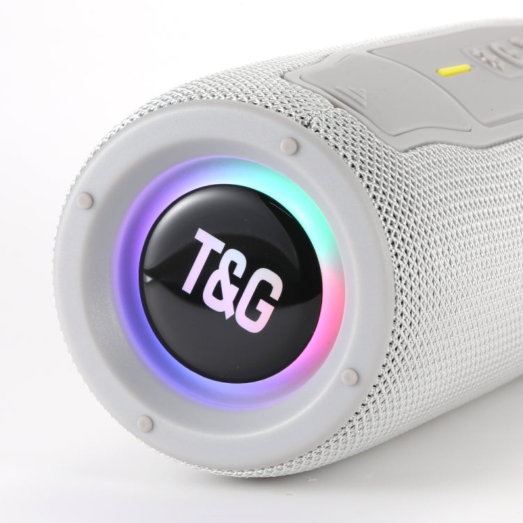 T&G TG682 Mini Portable Outdoor Waterproof TWS Wireless Bluetooth Speaker(Grey)