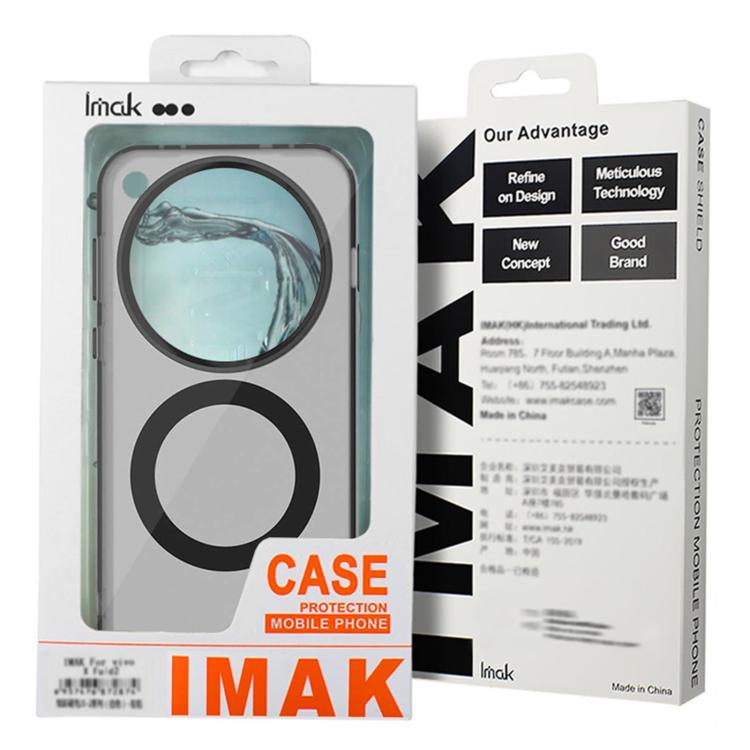 For Google Pixel 10 Pro XL IMAK Candy Series Shockproof MagSafe Phone Case(Orange)