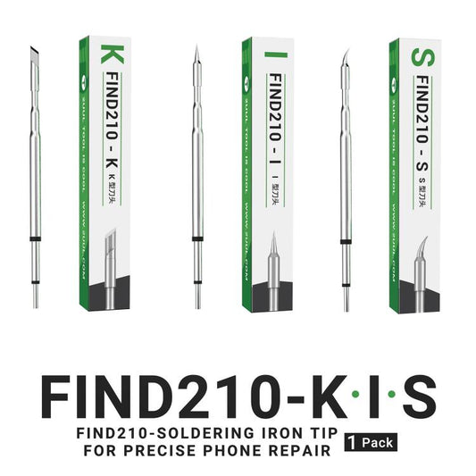 2uul Soldering Iron Tips for Most C210 Soldering Station, Model:FD14 S