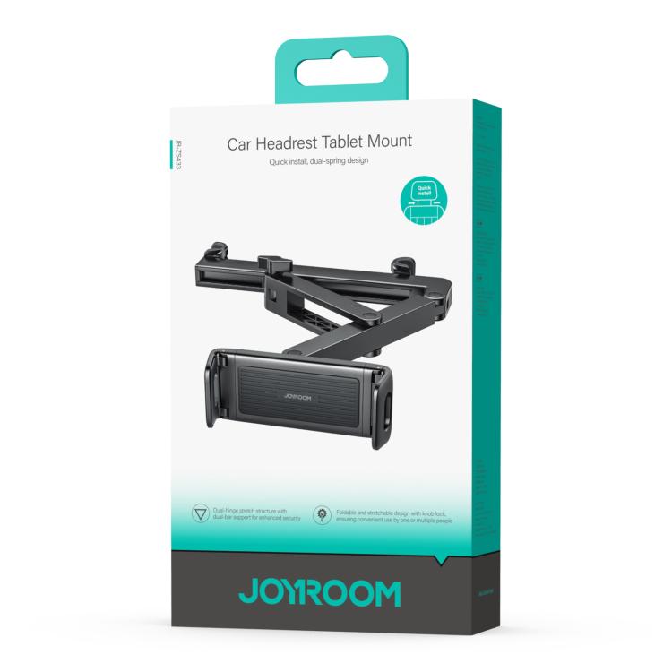JOYROOM JR-ZS433 Car Headrest Phone & Tablet Holder(Black)