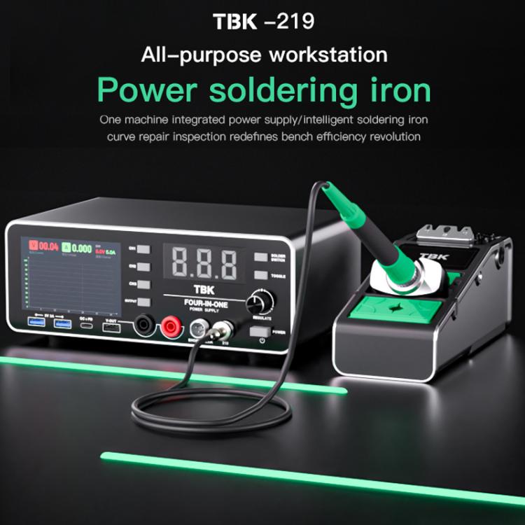 TBK-219 20V / 5A All-purpose Integrated Workstation Power Supply with C210 Soldering Iron, Plug:AU Plug