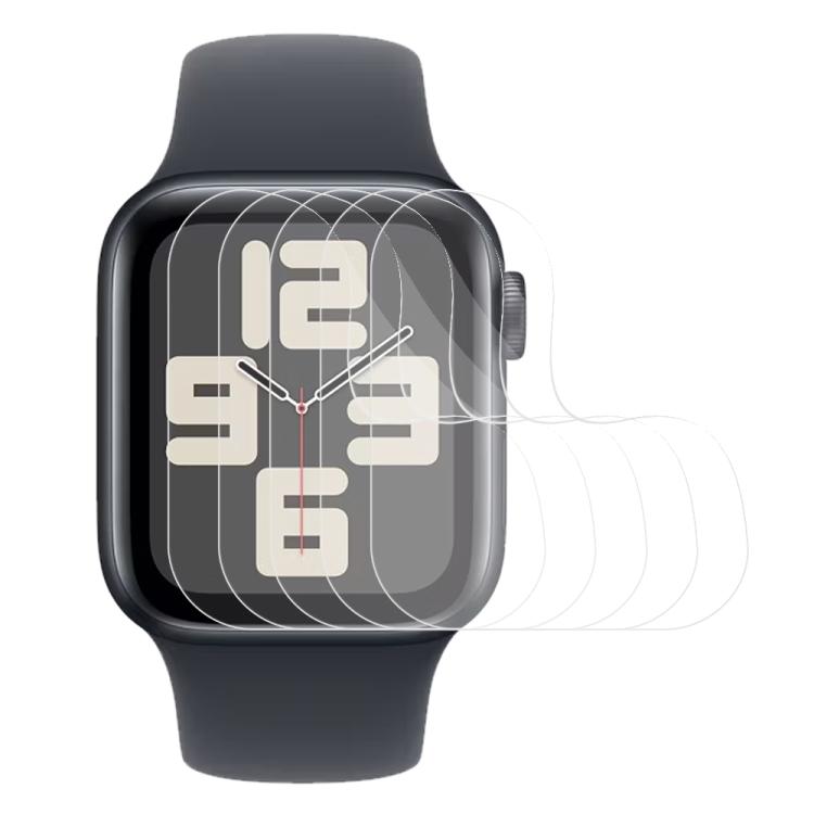 5pcs xDfind Soft Hydrogel Film Full Cover Front Protector, For Apple Watch Series 6&SE&5&4 44mm, For Apple Watch Series 6&SE&5&4 40mm, For Apple Watch Series 11 / 10 46mm, For Apple Watch Ultra 3 / 2 / 1 49mm, For Apple Watch Series 9 / 8 / 7 45mm