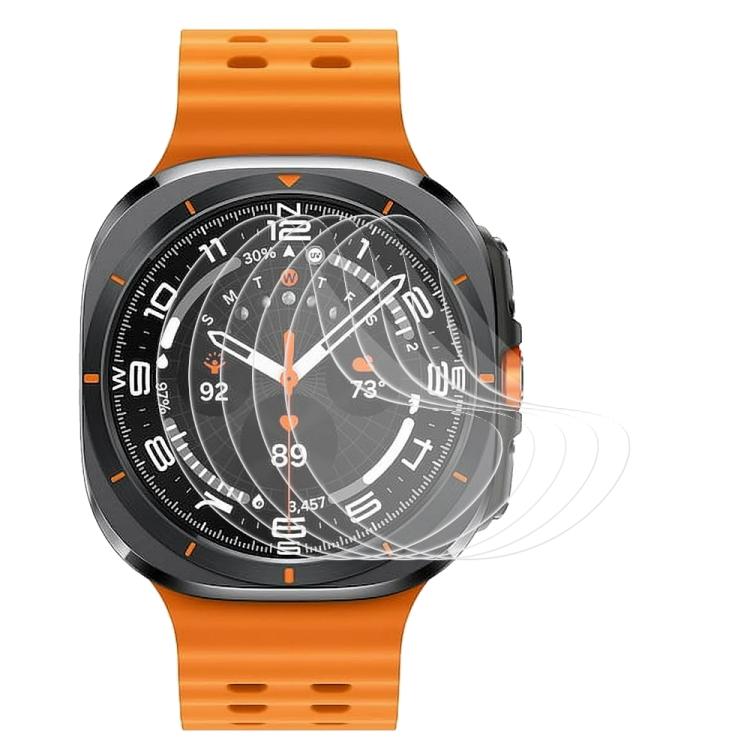 5pcs xDfind Soft Hydrogel Film Full Cover Front Protector, For Galaxy Watch Ultra2 2026 / 2025, For Samsung Galaxy Watch9 / 8 44mm, For Samsung Galaxy Watch9 / 8 40mm, For Samsung Galaxy Watch8 Classic 46mm, For Samsung Galaxy Watch7 44mm