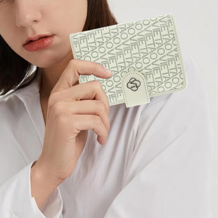 VIETAO VT-ZP-240 Multifunctional Leather Passport Card Holder(Creamy White)