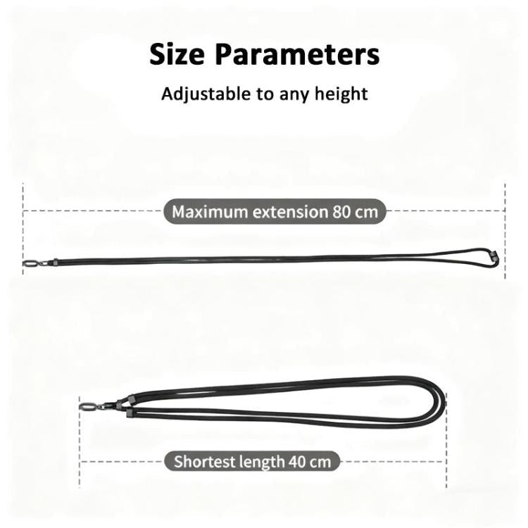 XDcase Adjustable Crossbody Phone Lanyard – 40–80cm