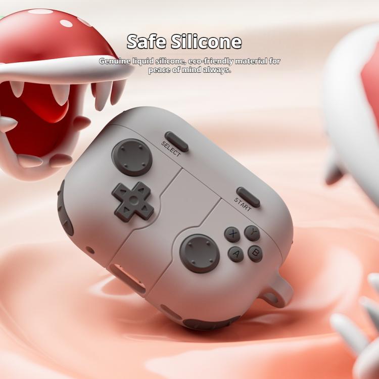 Game Console Style Wireless Earphone Silicone Case, For AirPods Pro 3