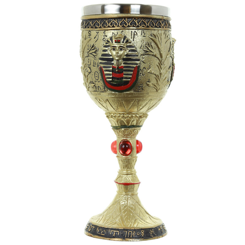 Decorative Goblet - Gold Egyptian