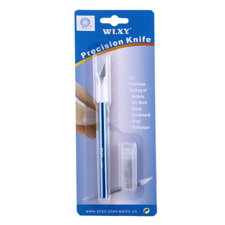 WLXY-9309 Metal Carving Knife Professional Mobile Phone Repair Tool with 6 Blades