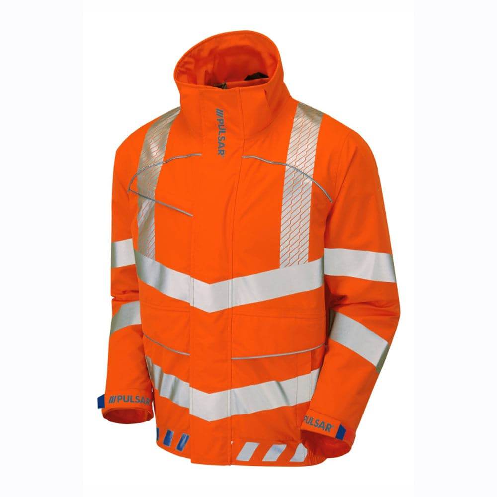 PULSAR EVO253 Evolution HV Orange Waterproof Breathable Bomber Jacket