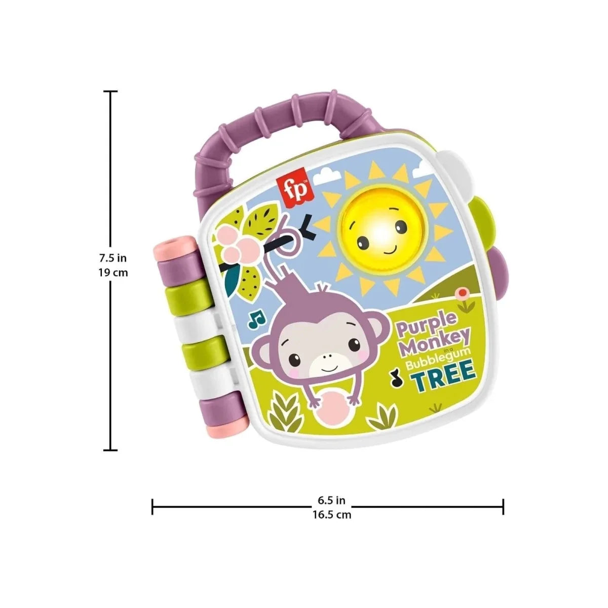 Fisher-Price Purple Monkey Musical Storybook