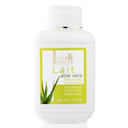 Fair & White Aloe Vera Brightening & Moisturising Body Lotion for Radiant Skin 485 ml / 16.4 oz