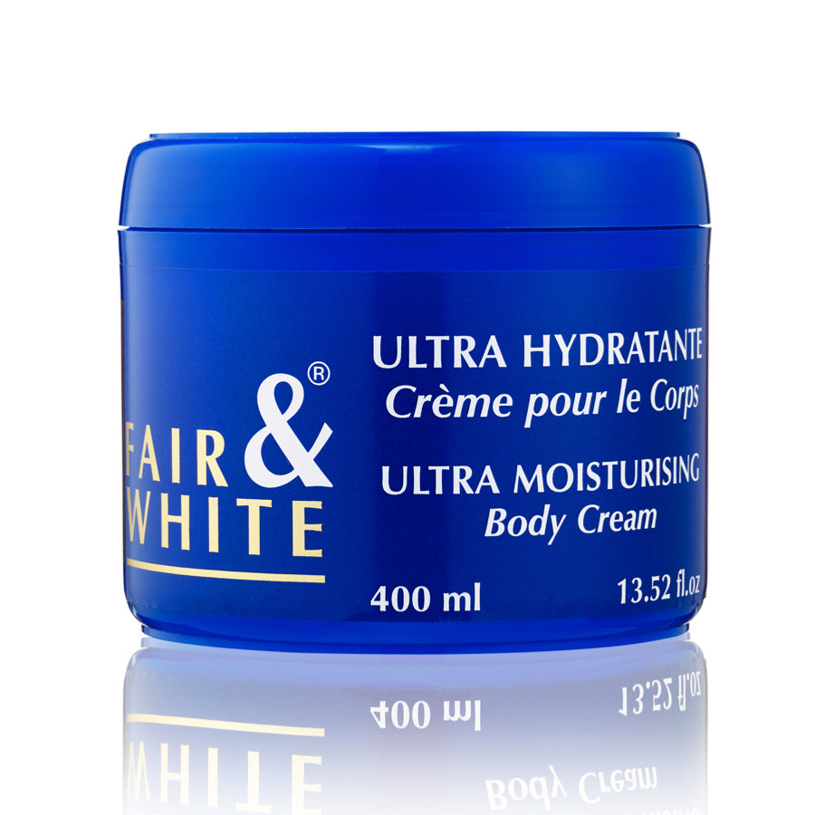 Fair & White Ultra Moisturising Body Cream 13.5oz For Soft Supple Skin