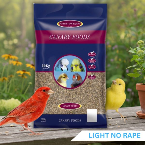 Johnston & Jeff Canary Light No Rape Bird Seed