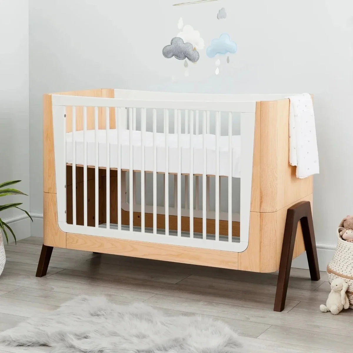 Gaia Baby Hera Fitted Sheet Cot Bed 2 Pack