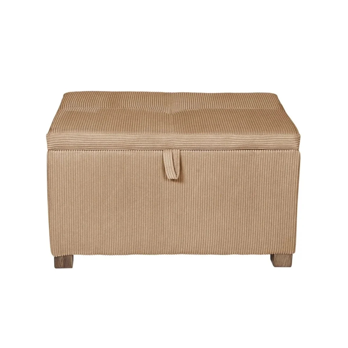 Gaia Baby Serena Nursing Chair and Footstool Set - Caramel Corduroy