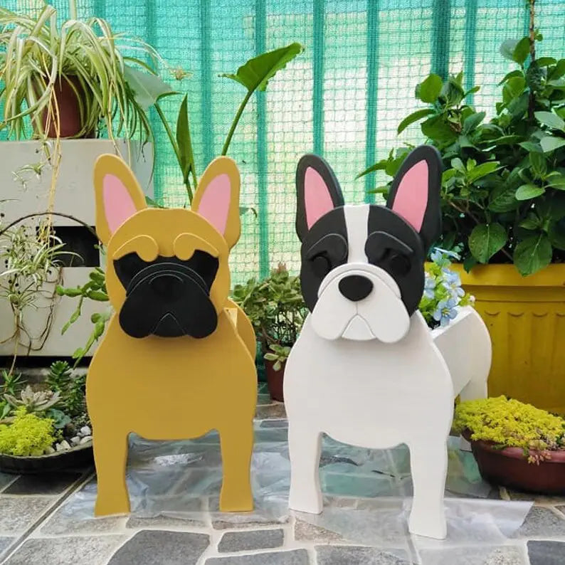 Cute Pug Planter – Indoor Gardening & Home Décor Pot