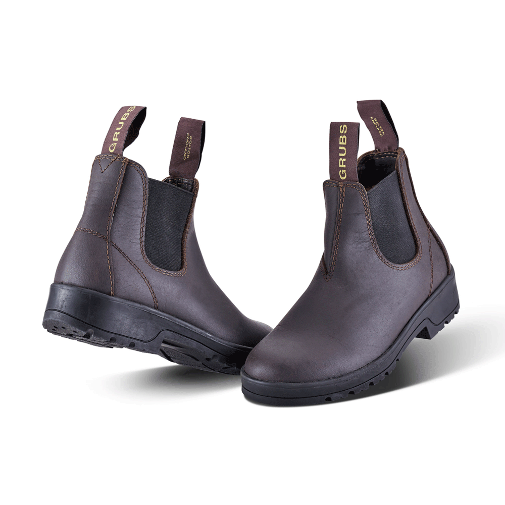 Grubs Hurricane Leather Dealer Boot Non Safety